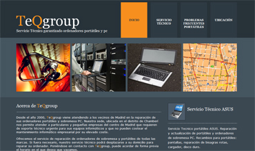 teqgroup reparación portatiles madrid